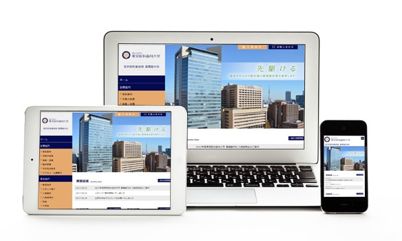  大学院・医局・大学病院・専門医・研究機関WordPressホームページ制作管理